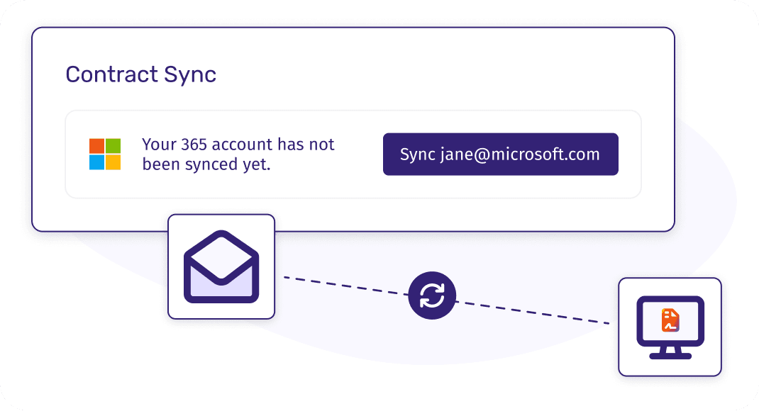 Microsoft 365 contract sync setup